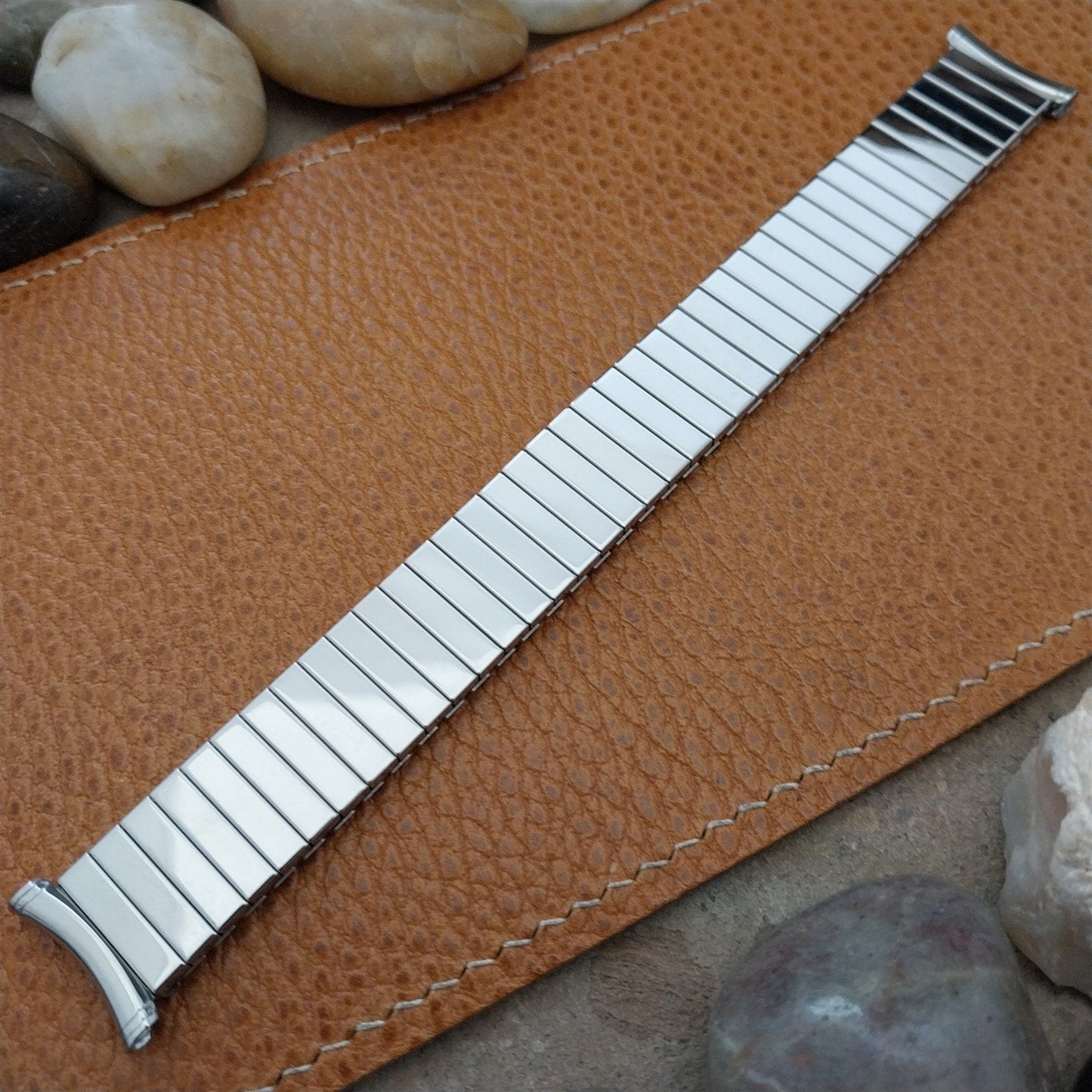 Vintage 19mm 18mm 16mm Stainless Steel Speidel 1963 Twistoflex Unused Watch Band