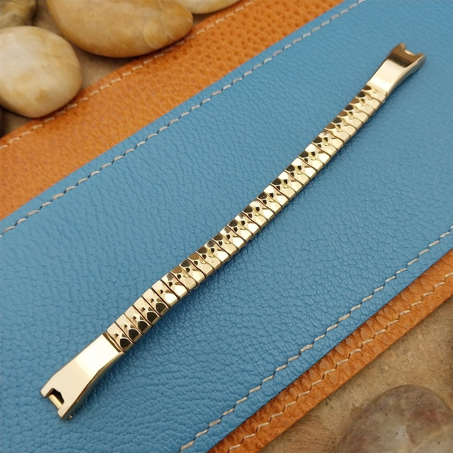 1950s Gold-Filled Gemex USA Womens Unused Vintage Cocktail Watch Band