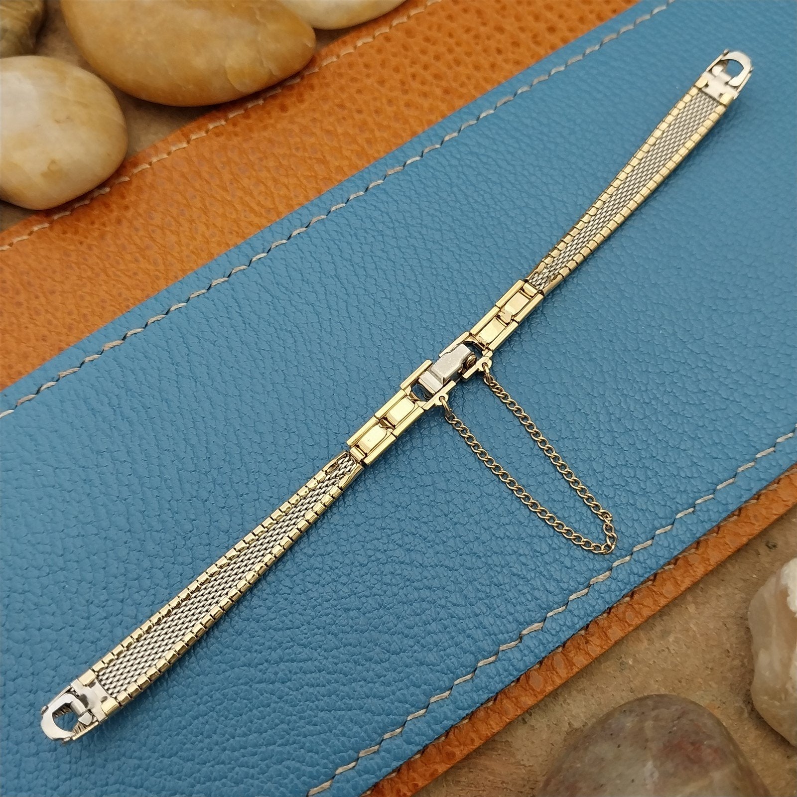 1950s Kreisler USA 10K Yellow Gold-Filled Ladies Vintage Cocktail Watch Band