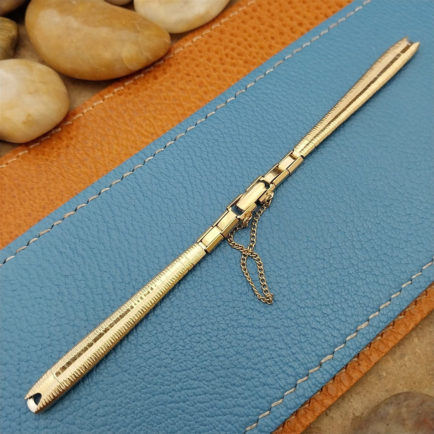 1950s Kreisler USA 10K Yellow Gold-Filled Ladies Vintage Cocktail Watch Band