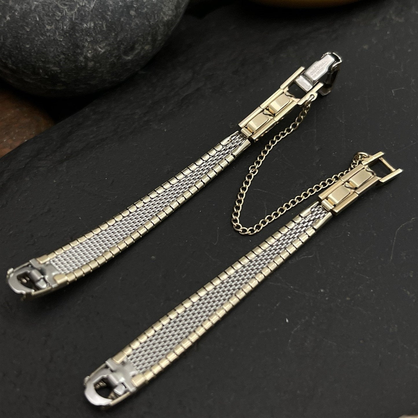 1950s Kreisler USA 10K Yellow Gold-Filled Ladies Vintage Cocktail Watch Band