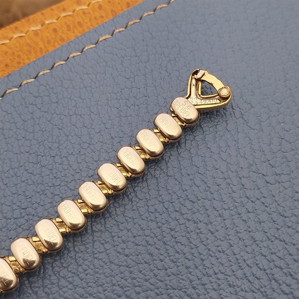 Vintage Cocktail Watch Band 1954 Gold-Filled Speidel Golden Chord Unused mcm