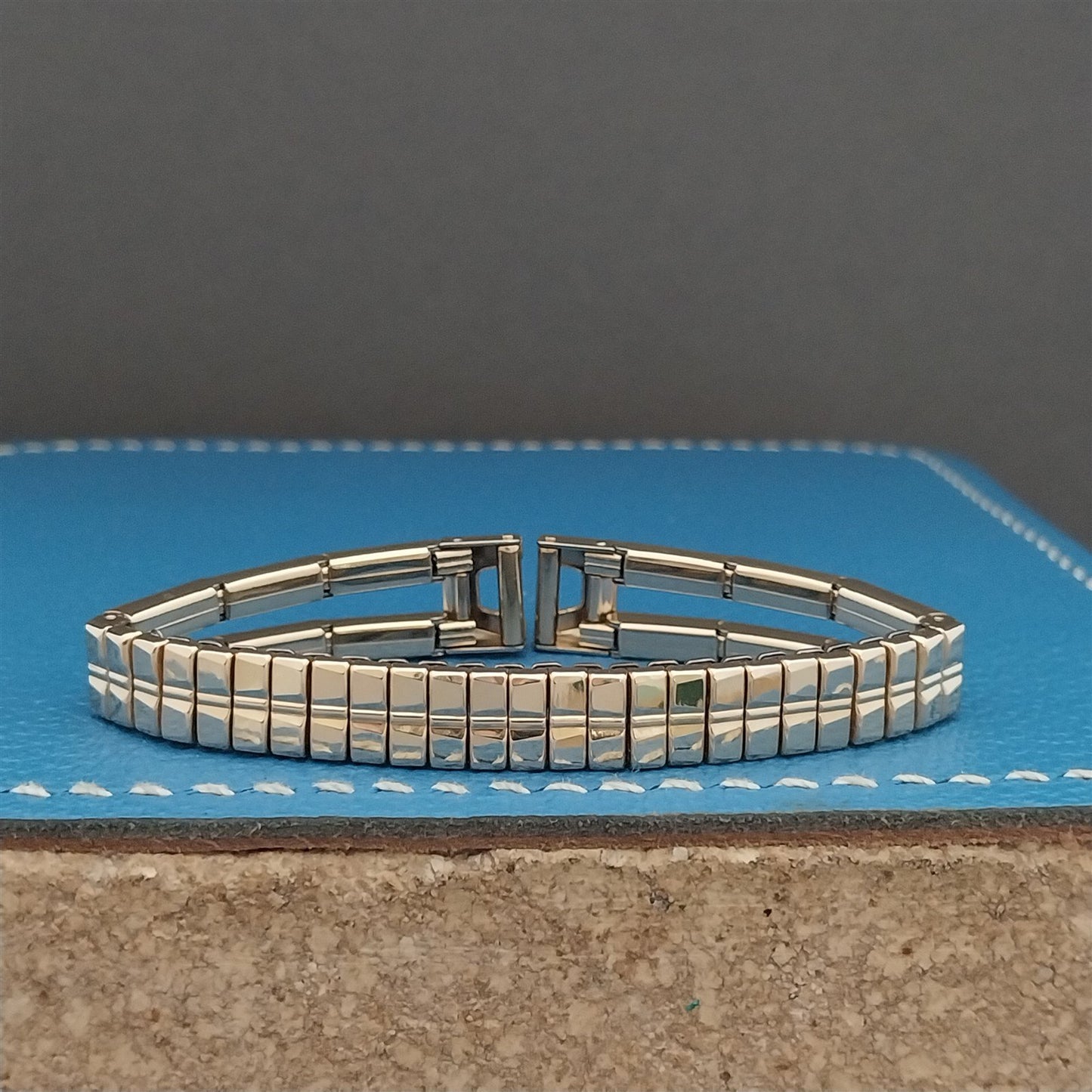 1950s Vintage Gold-Filled Gemex Tahiti Vintage Cocktail Watch Band