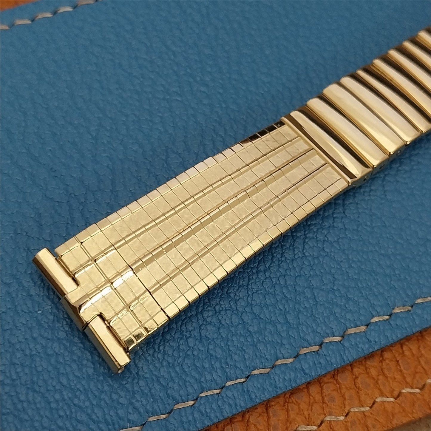 JB Champion 10k Gold-Filled Perpetual Calendar Unused 1960s Vintage Watch Band