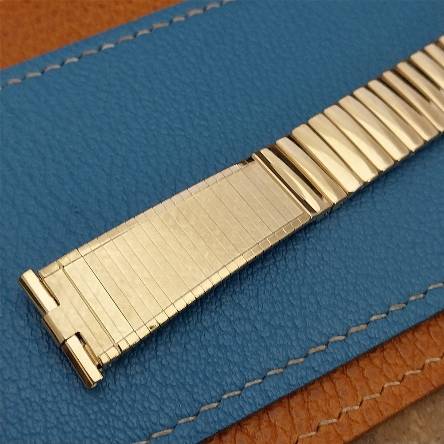 19mm 18mm JB Champion Gold-Filled Perpetual Calendar 1960s Vintage Watch Band