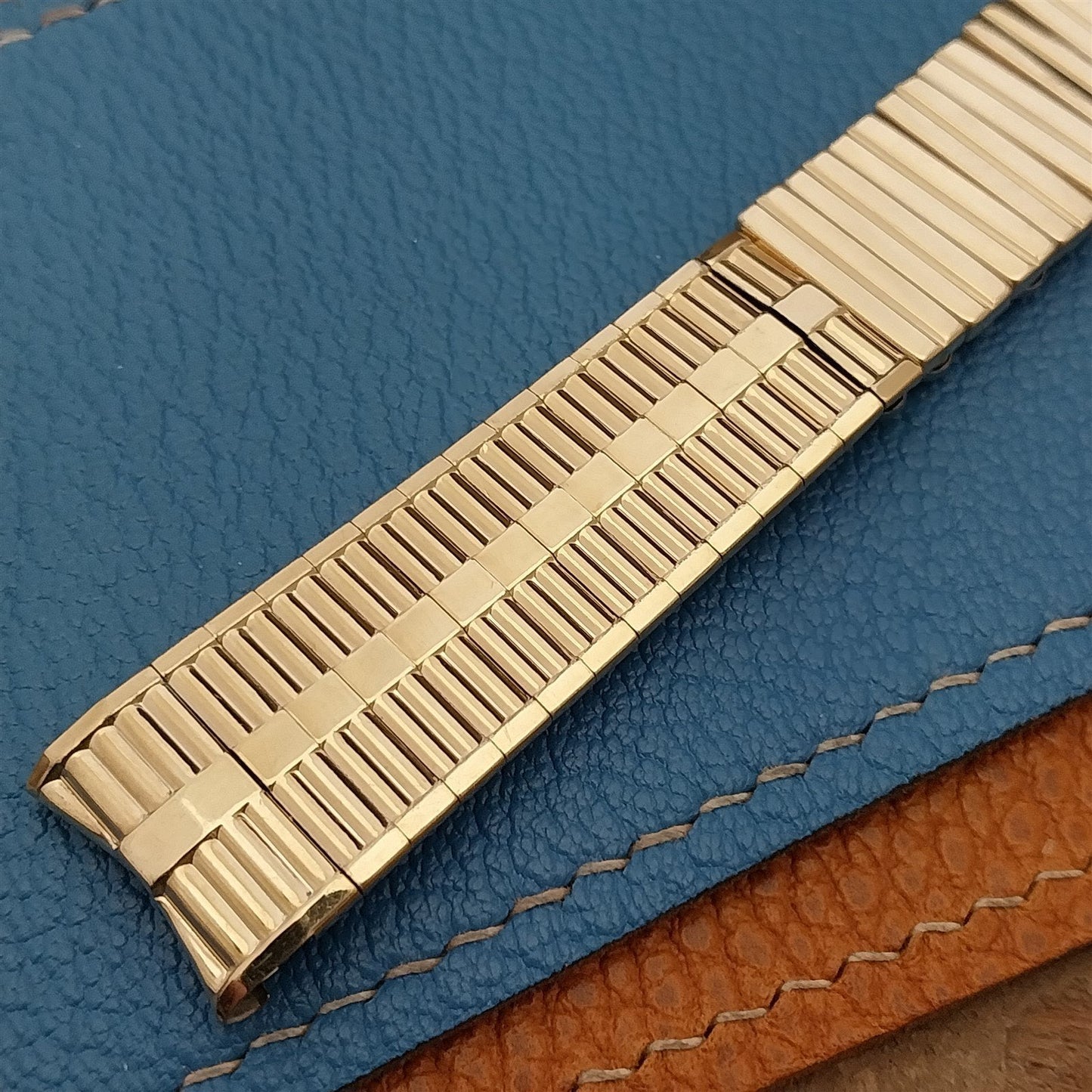 17.2mm 10k Gold-Filled Kestenmade Unused Classic nos 1960s Vintage Watch Band
