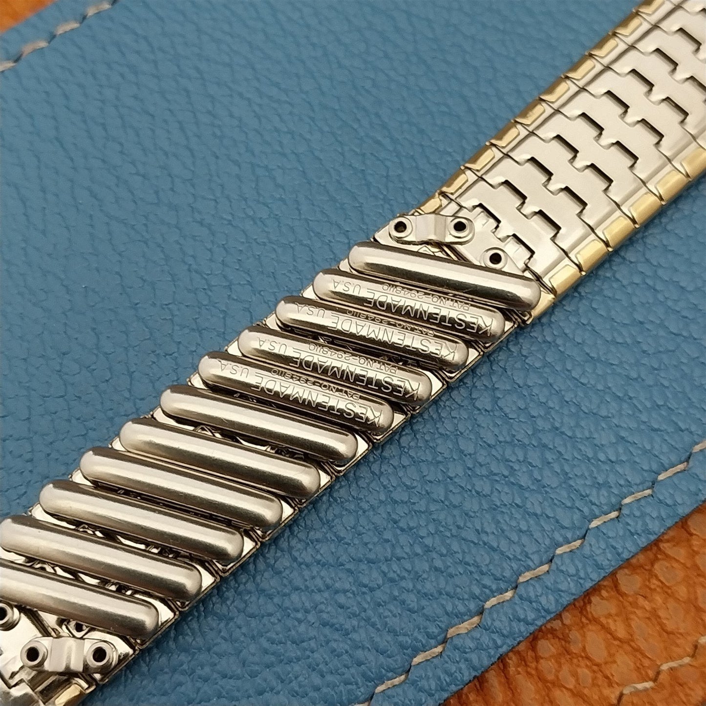 17.2mm 10k Gold-Filled Kestenmade Unused Classic nos 1960s Vintage Watch Band