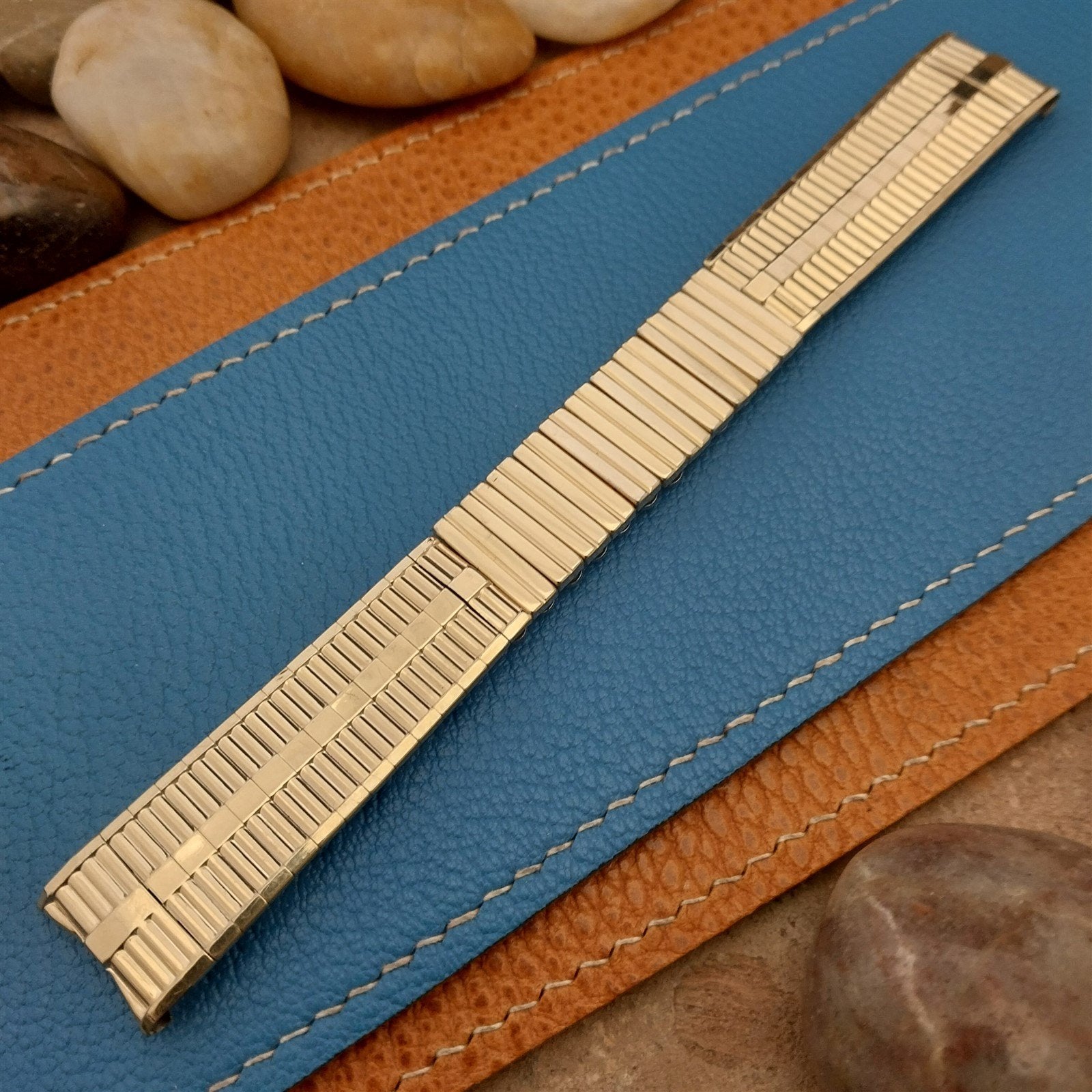 17.2mm 10k Gold-Filled Kestenmade Unused Classic nos 1960s Vintage Watch Band
