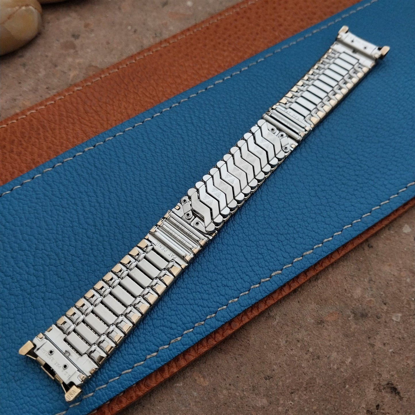 17mm 18mm 19mm JB Champion Gold-Filled Florentine Unused 60s Vintage Watch Band