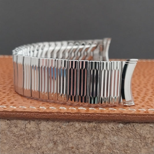 Vintage 19mm 18mm 17mm Kreisler Stainless Steel Unused Classic 1950s Watch Band