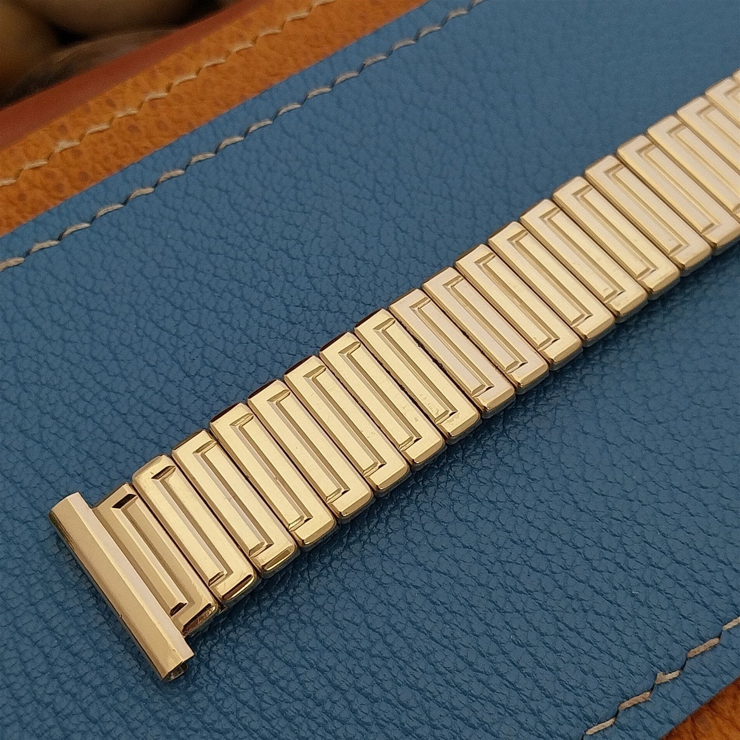 1950s 12k Yellow Gold Filled Kreisler Olympia Unused Vintage Watch Band