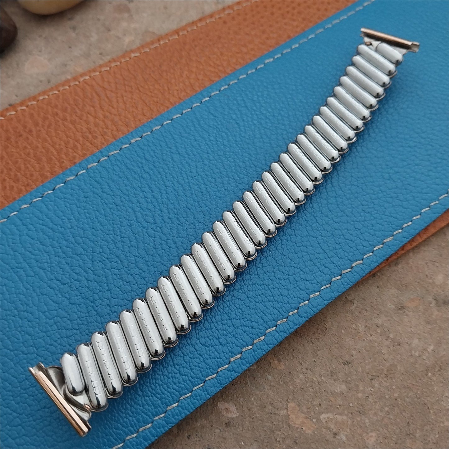 Rose Gold-Filled 1957 Flex-Let Calvin 19mm 18mm 16mm Classic Stretch Watch Band