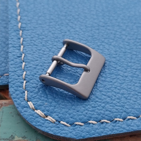 5/8" 16mm Watch Band Buckle High Quality Bead Blasted Matte Stainless Steel