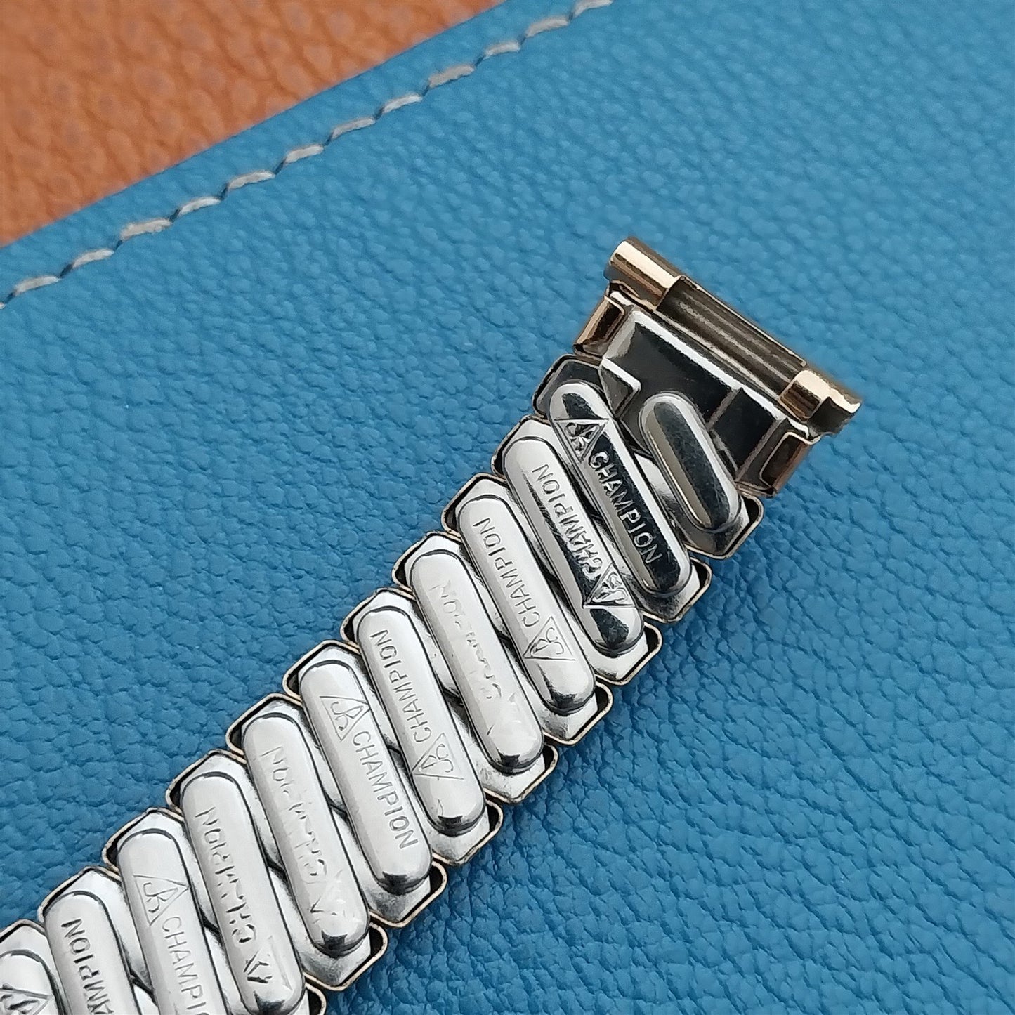 5/8" Gold-Fill JB Champion Short Classic Stretch Unused 1950s Vintage Watch Band