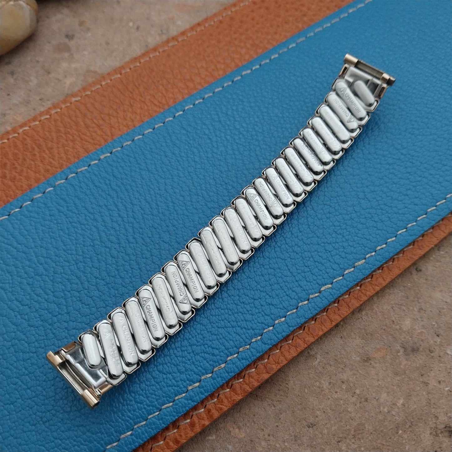 5/8" Gold-Fill JB Champion Short Classic Stretch Unused 1950s Vintage Watch Band