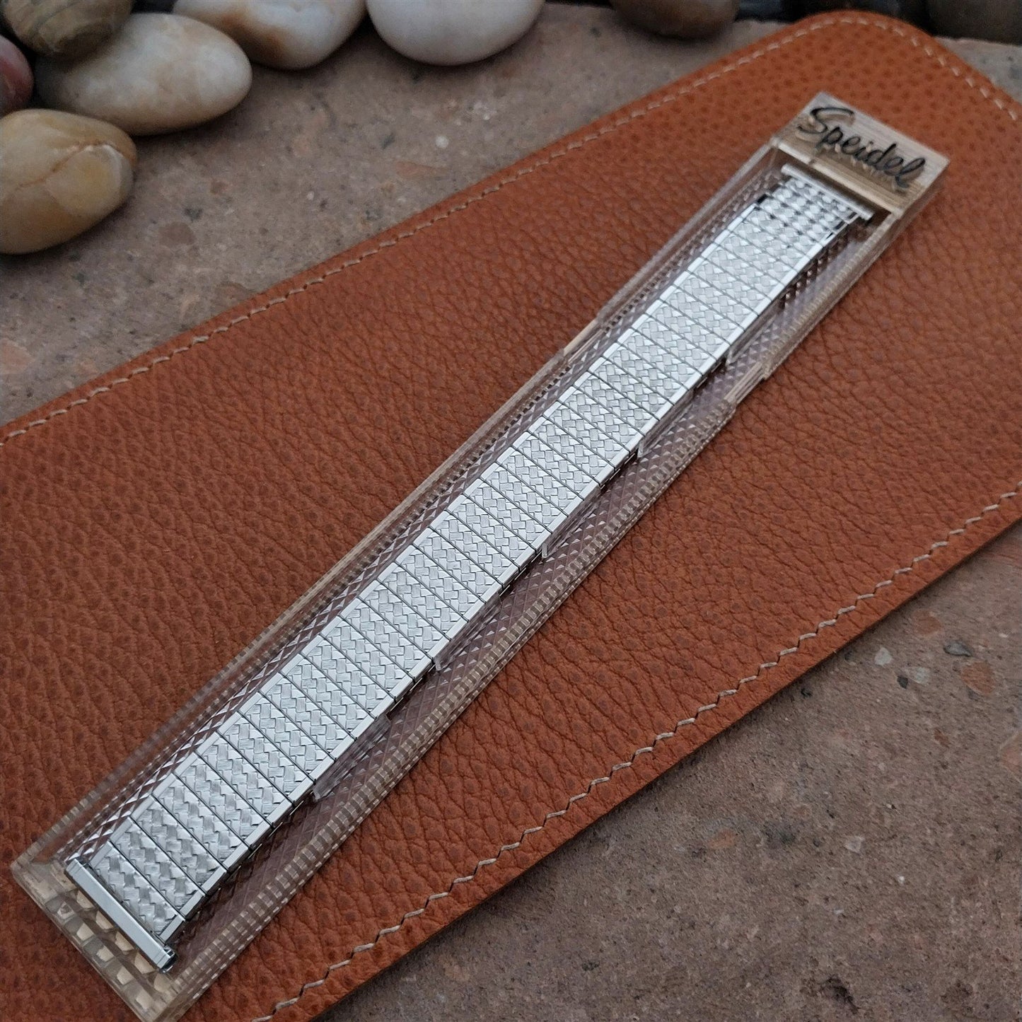 Vintage 1962 Speidel Golden Tapestry White Gold-Filled Unused Classic Watch Band