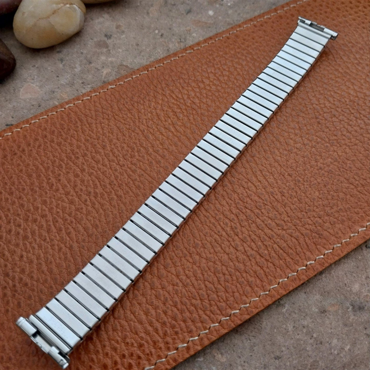 Vintage 1962 Speidel Golden Tapestry White Gold-Filled Unused Classic Watch Band