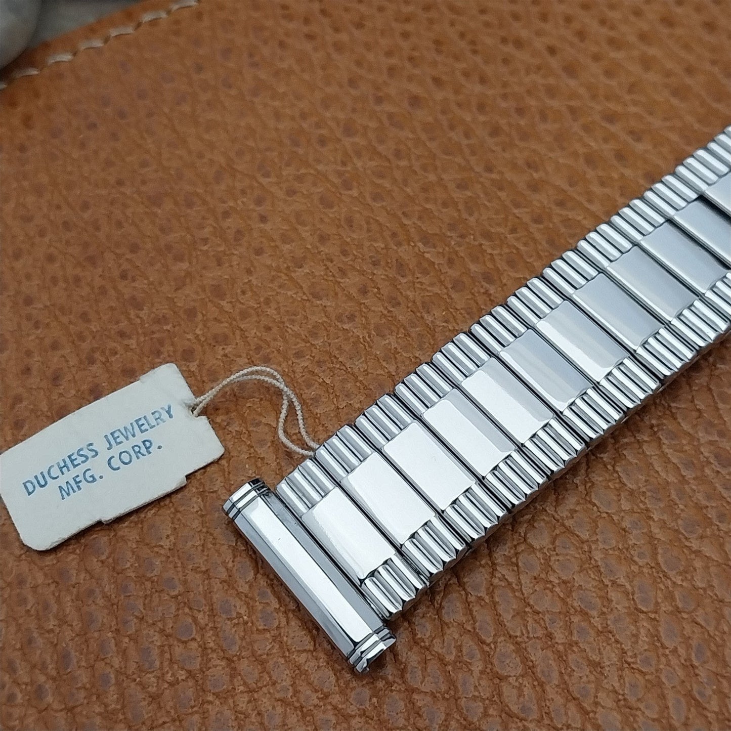 1950s Duchess Long Stainless Steel nos 19mm 18mm Expansion Vintage Watch Band