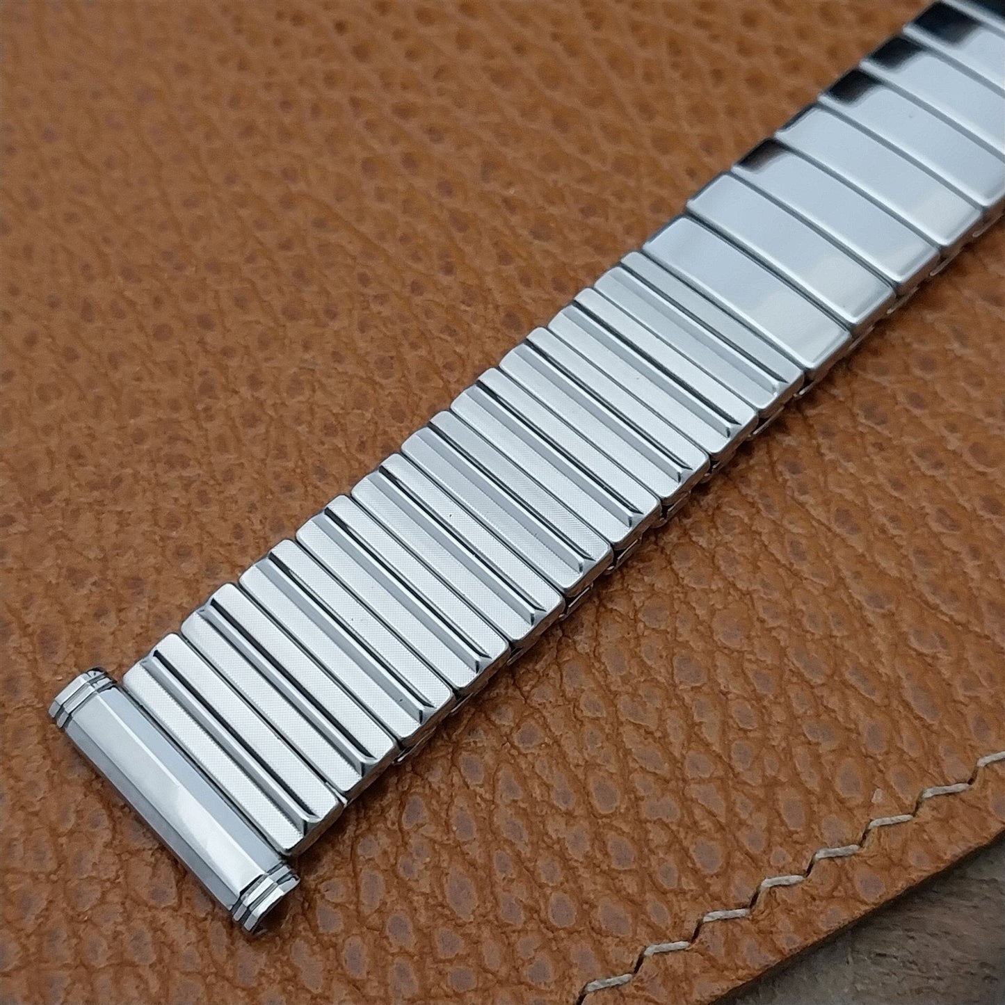 1950s Duchess USA Stainless Steel nos 19mm 18mm Expansion Vintage Watch Band