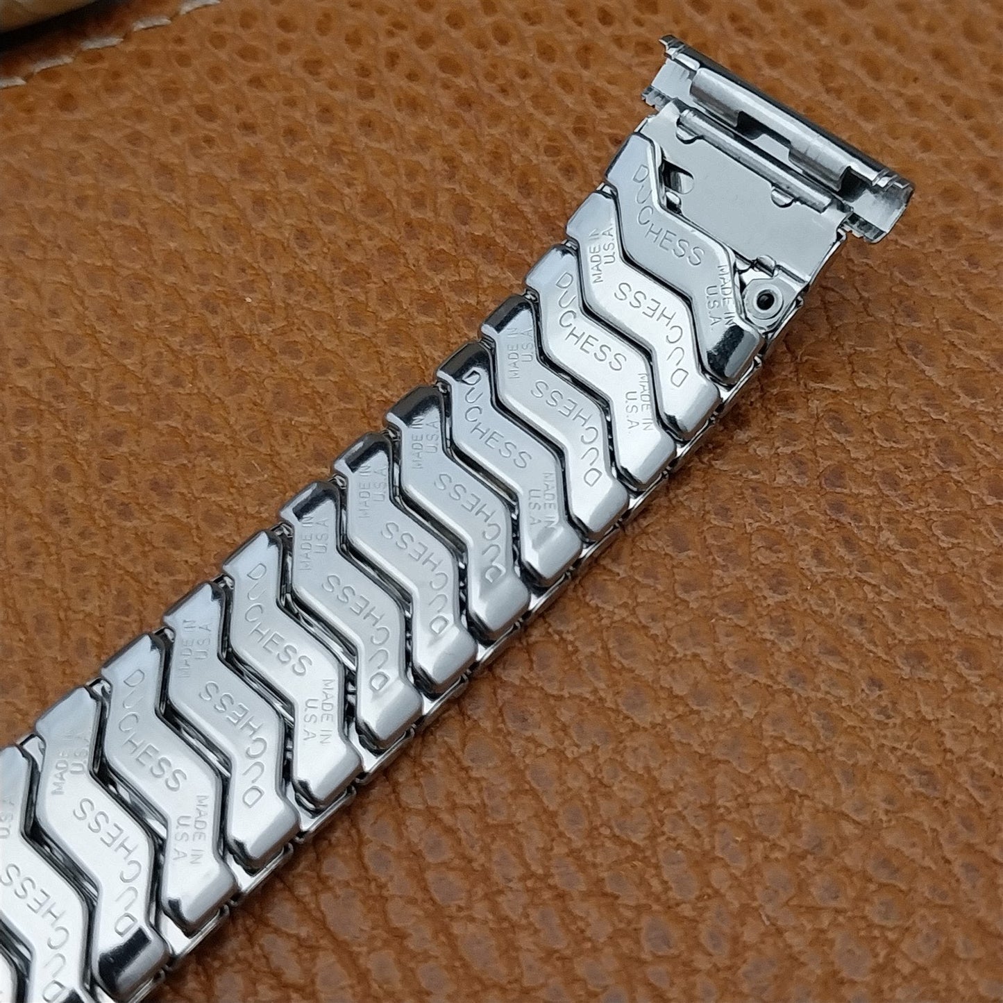 19mm 18mm 16mm 1950s Duchess Stainless Steel Expansion Unused Vintage Watch Band