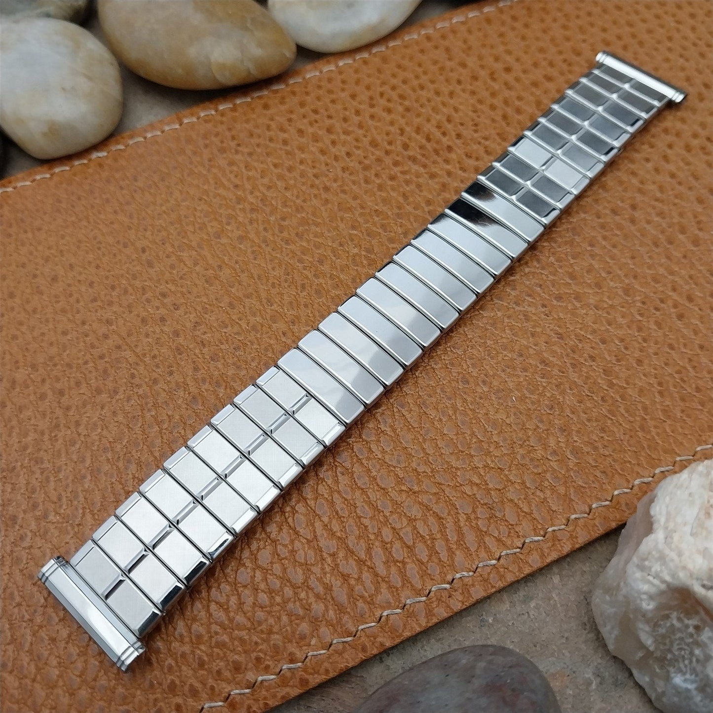 1950s Duchess USA Stainless Steel nos 19mm 18mm Expansion Vintage Watch Band