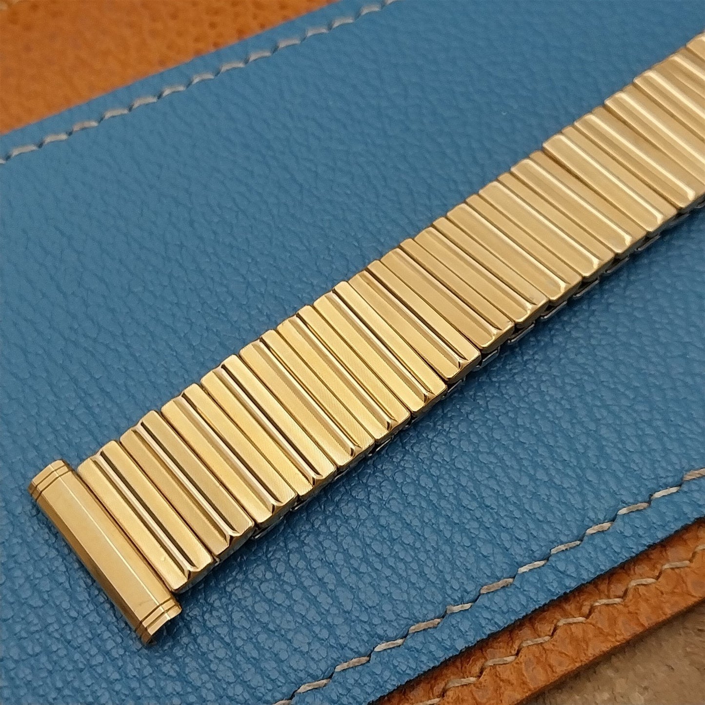 1950s Duchess USA 10k Yellow Gold Filled nos 19mm Expansion Vintage Watch Band