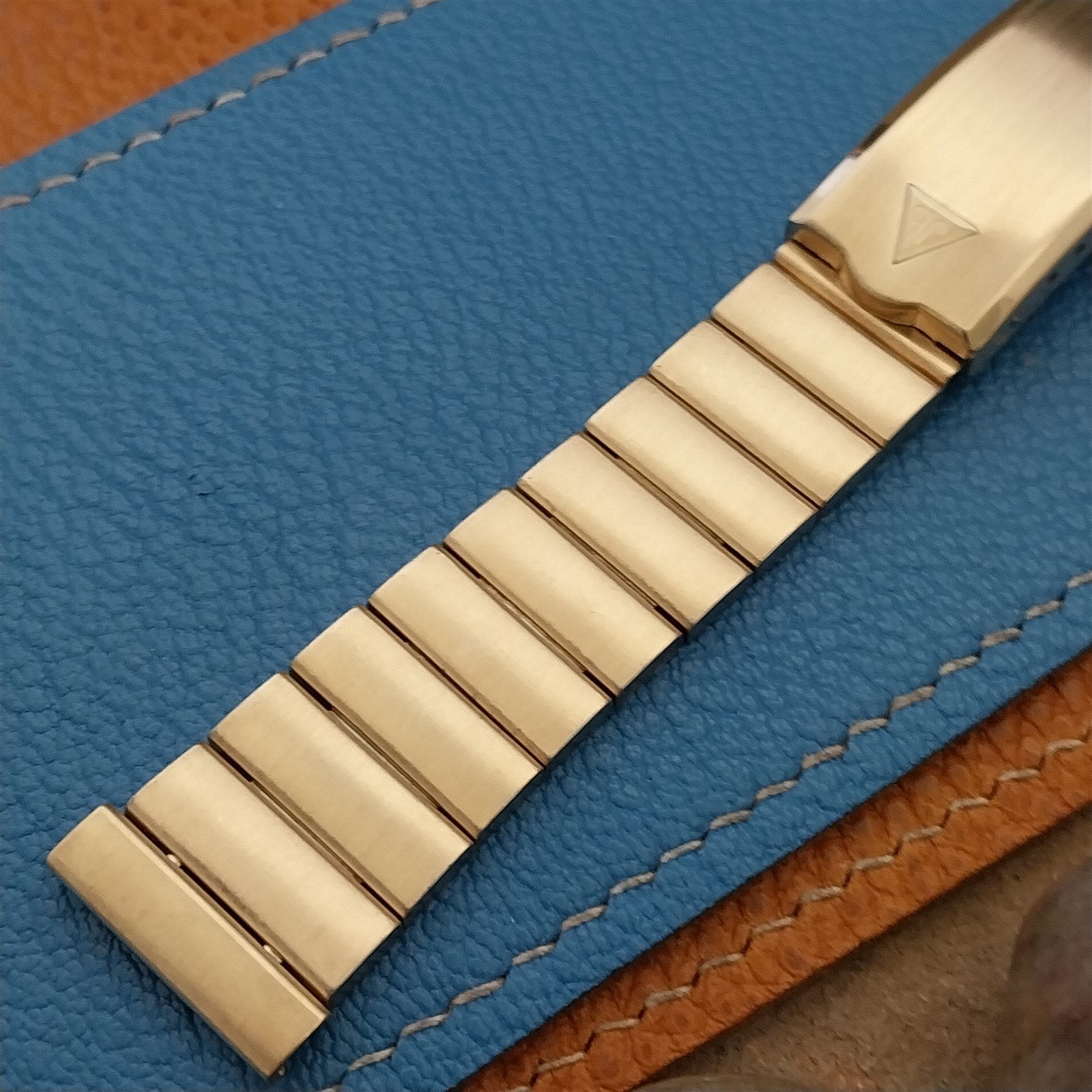 19mm 18mm 10k Gold rgp JB Champion USA nos Unused 1970s Vintage Watch Band