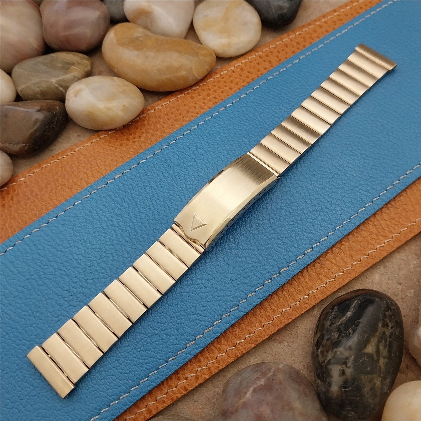 19mm 18mm 10k Gold rgp JB Champion USA nos Unused 1970s Vintage Watch Band