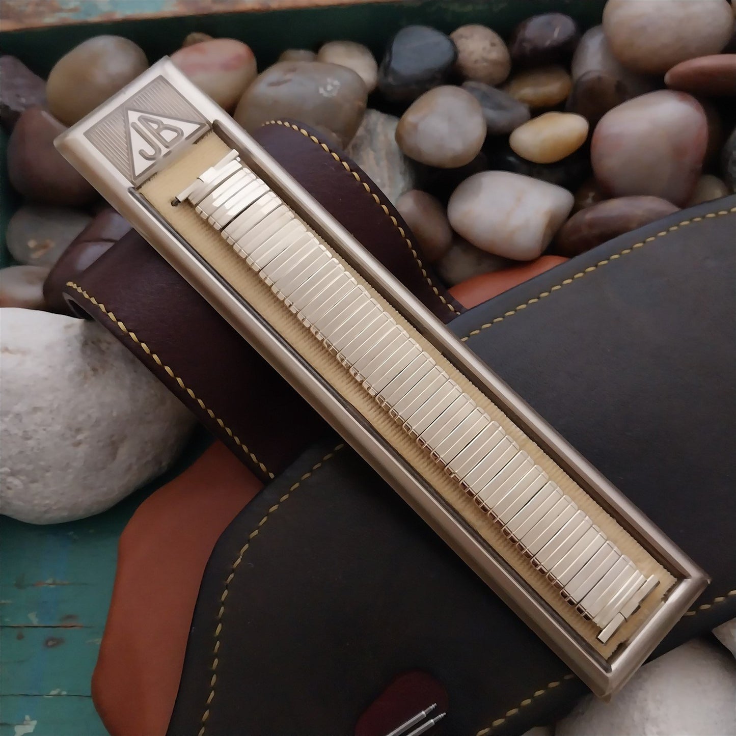 19mm 18mm 10k Gold-Filled JB Champion USA Expansion 1960s nos Vintage Watch Band