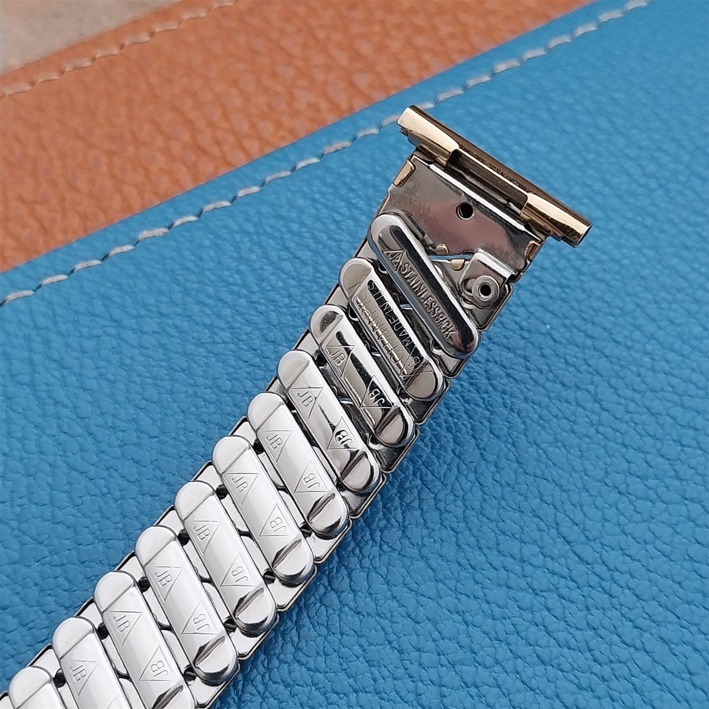 Vintage 19mm 16mm Gold-Fill JB Champion Classic Stretch Unused 1950s Watch Band