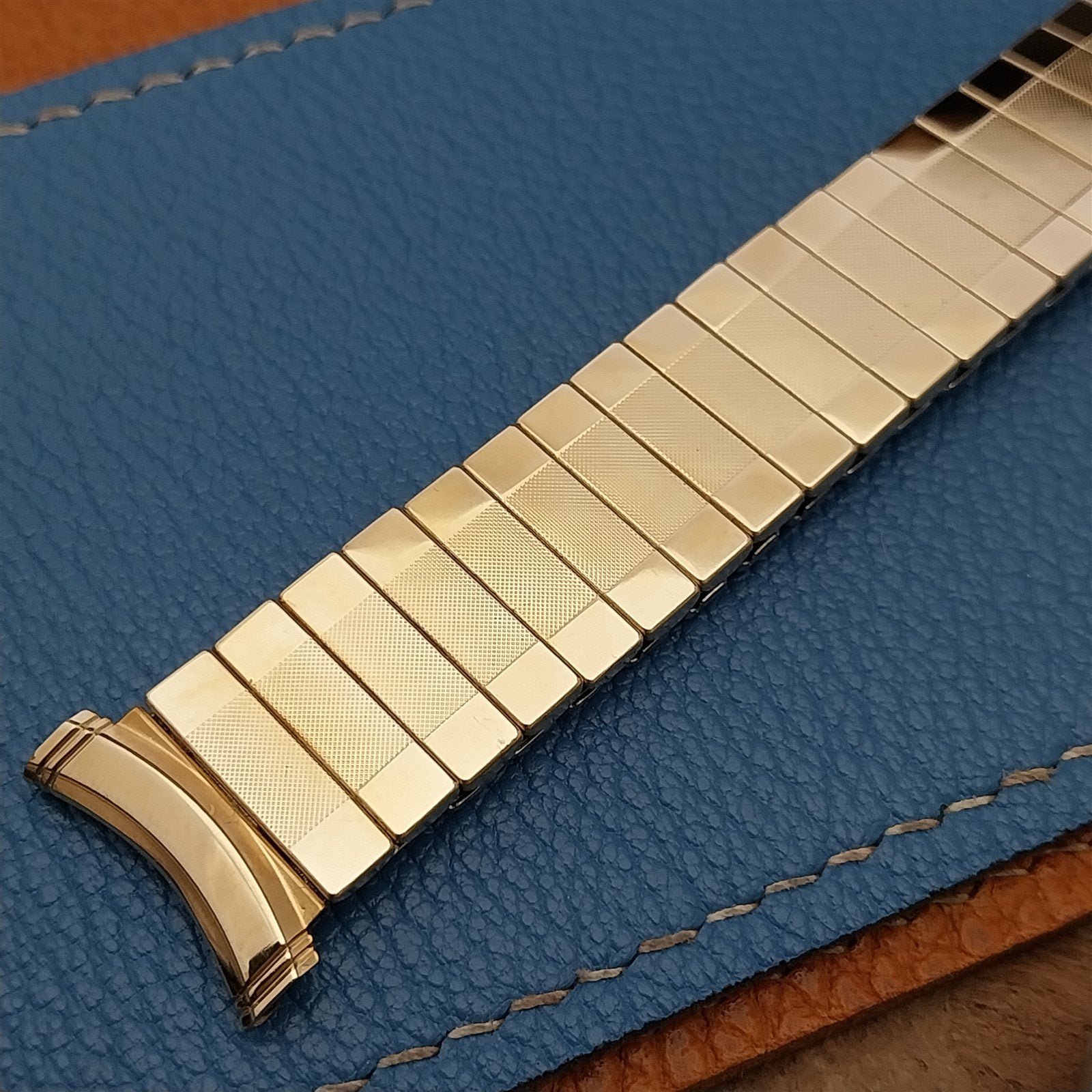 1950s Duchess USA 10k Yellow Gold Filled nos 19mm Expansion Vintage Watch Band