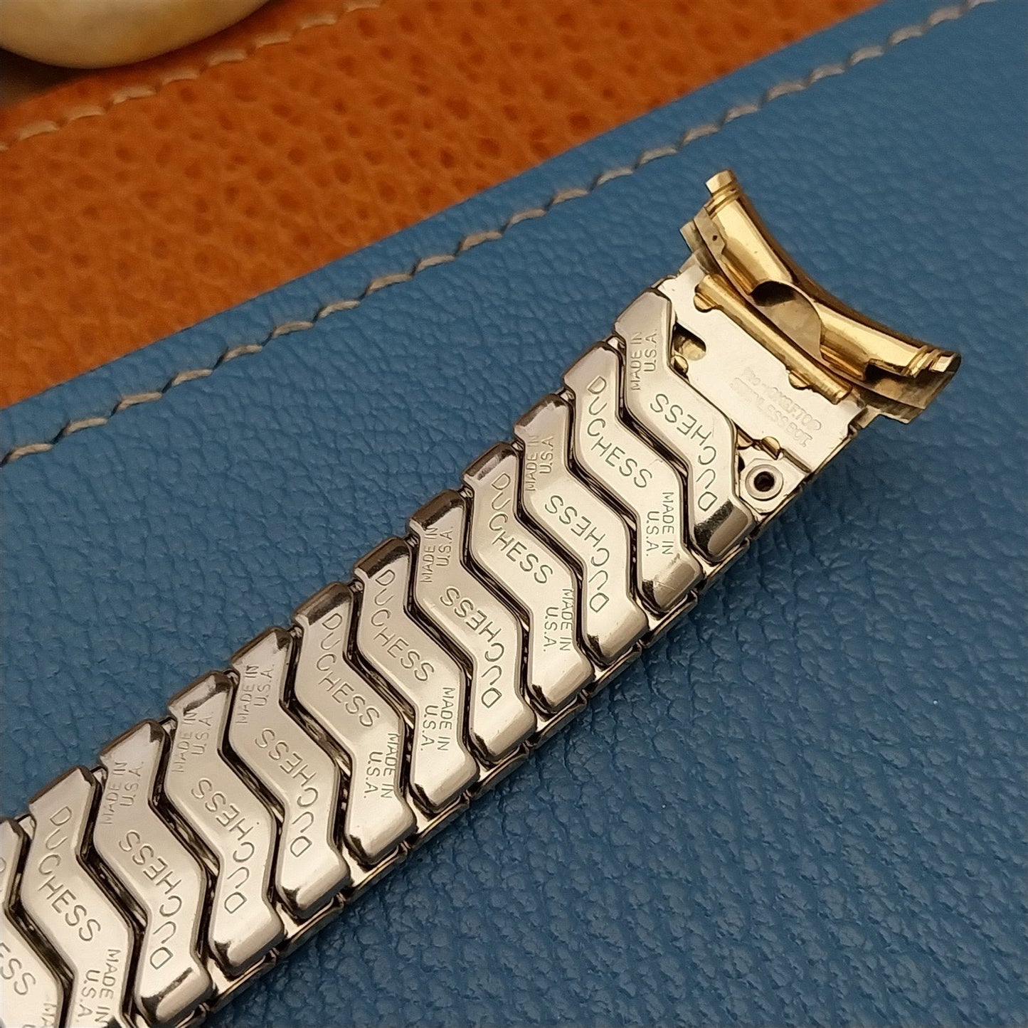 1950s Duchess USA 10k Yellow Gold Filled nos 19mm Expansion Vintage Watch Band