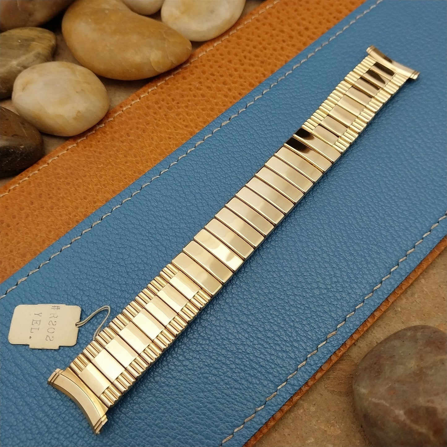 1950s Duchess USA 10k Yellow Gold Filled nos 19mm Expansion Vintage Watch Band