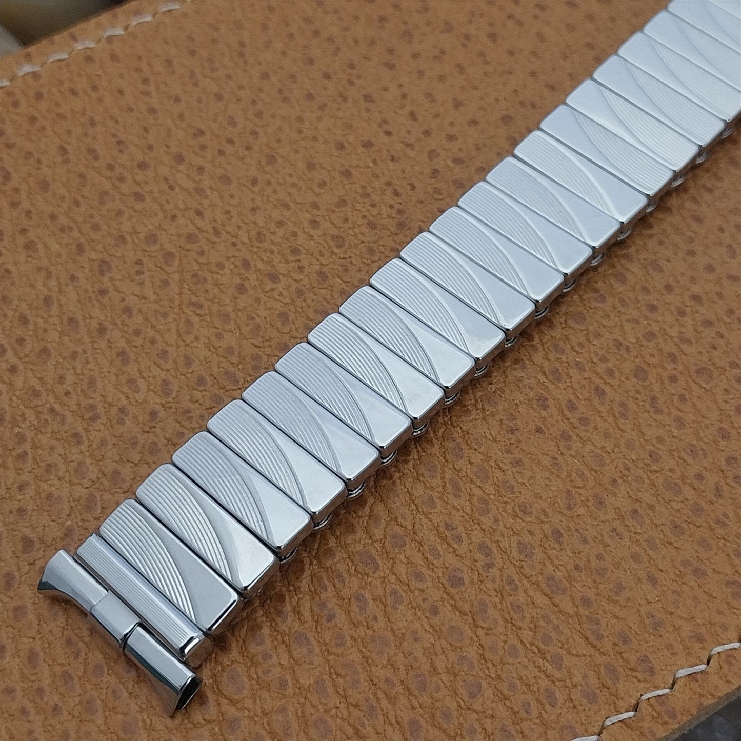 19mm JB Champion Stainless Steel Expansion nos Unused 1960s Vintage Watch Band