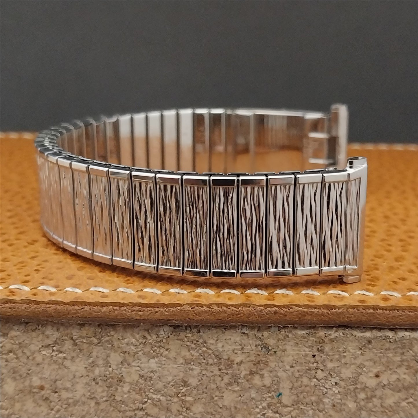 19mm 18mm Speidel Valencia Perpetual Calendar Stainless Steel Vintage Watch Band