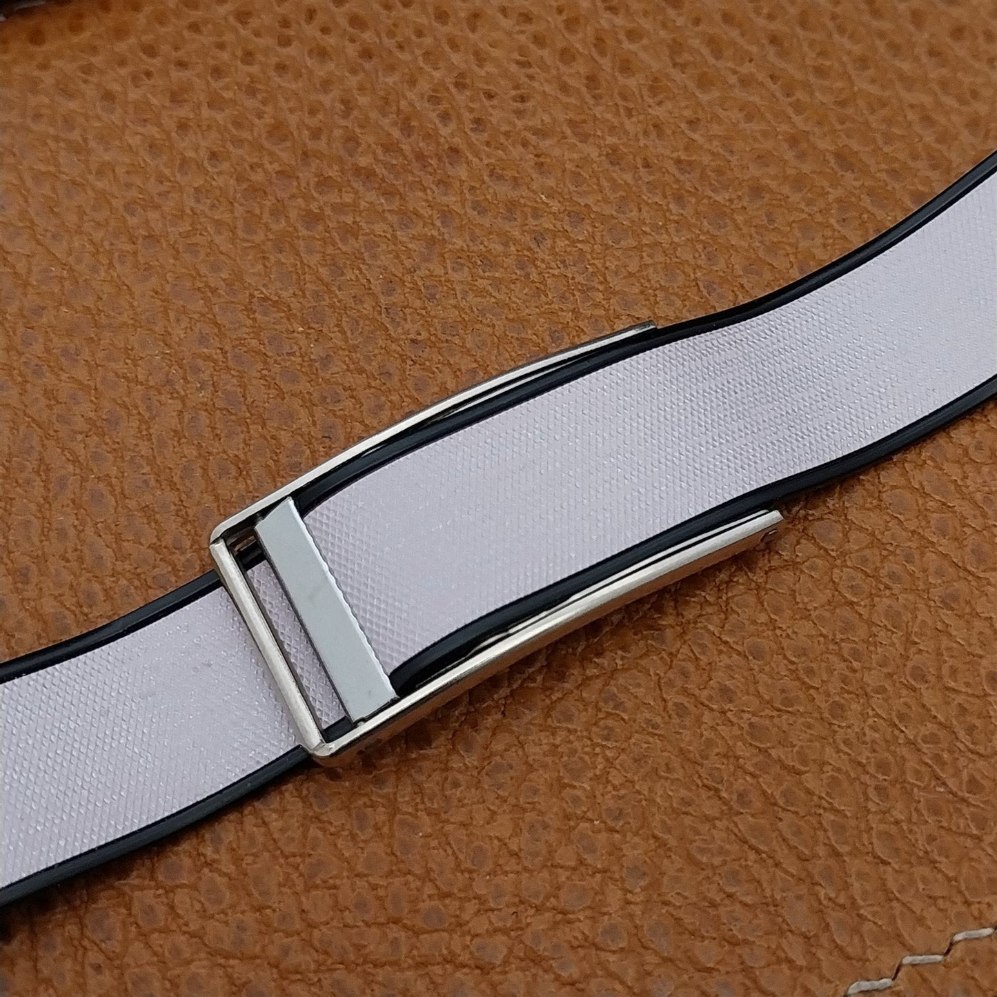 Hadley Elgin Duo-Linen 5/8" nos Unused 1950s Vintage Watch Band