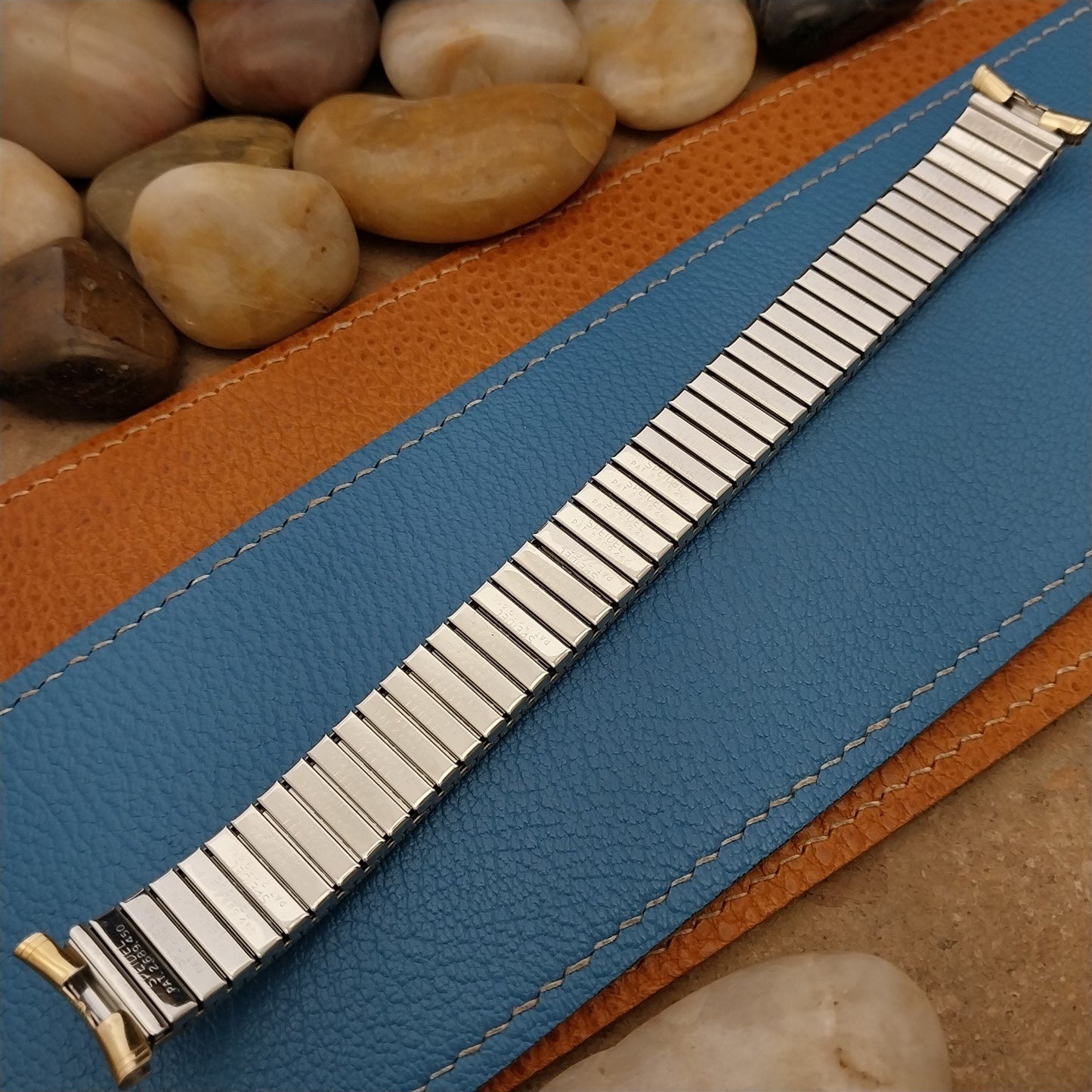 Extra Long 1968 Speidel USA 10k Gold-Filled Linesman Unused Vintage Watch Band