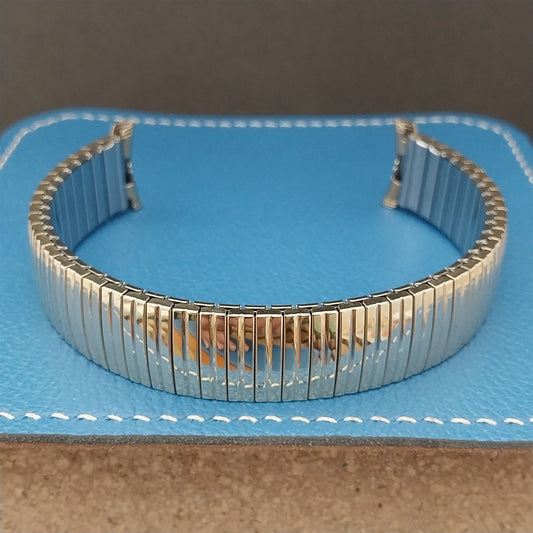 Extra Long 1969 Speidel USA 10k Gold-Filled Linesman Unused Vintage Watch Band