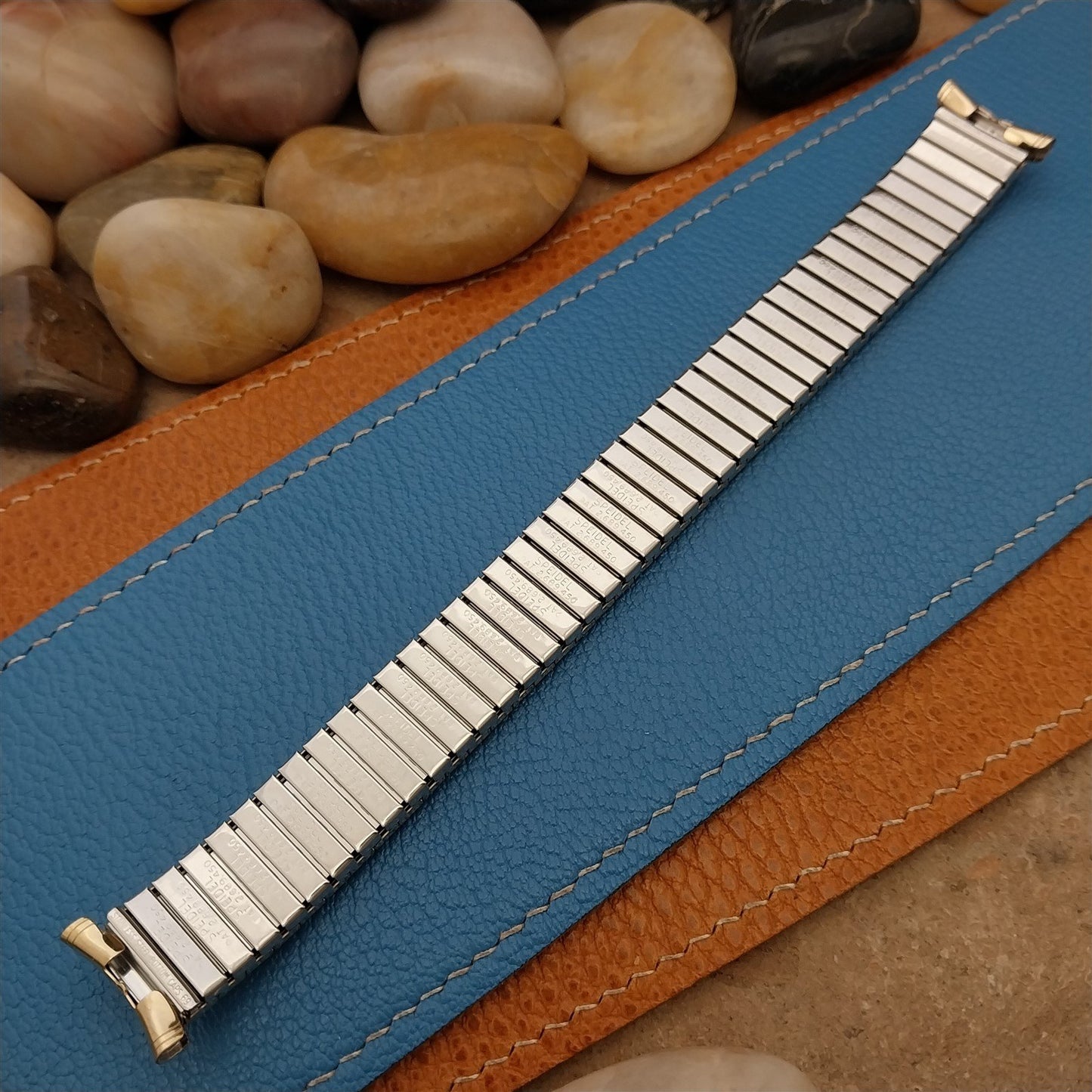 Extra Long Speidel USA 10k Gold-Filled Linesman 1968 Unused Vintage Watch Band