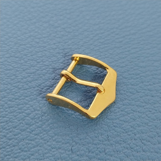 nos 14mm yellow Gold-Tone Vintage Watch Band Buckle