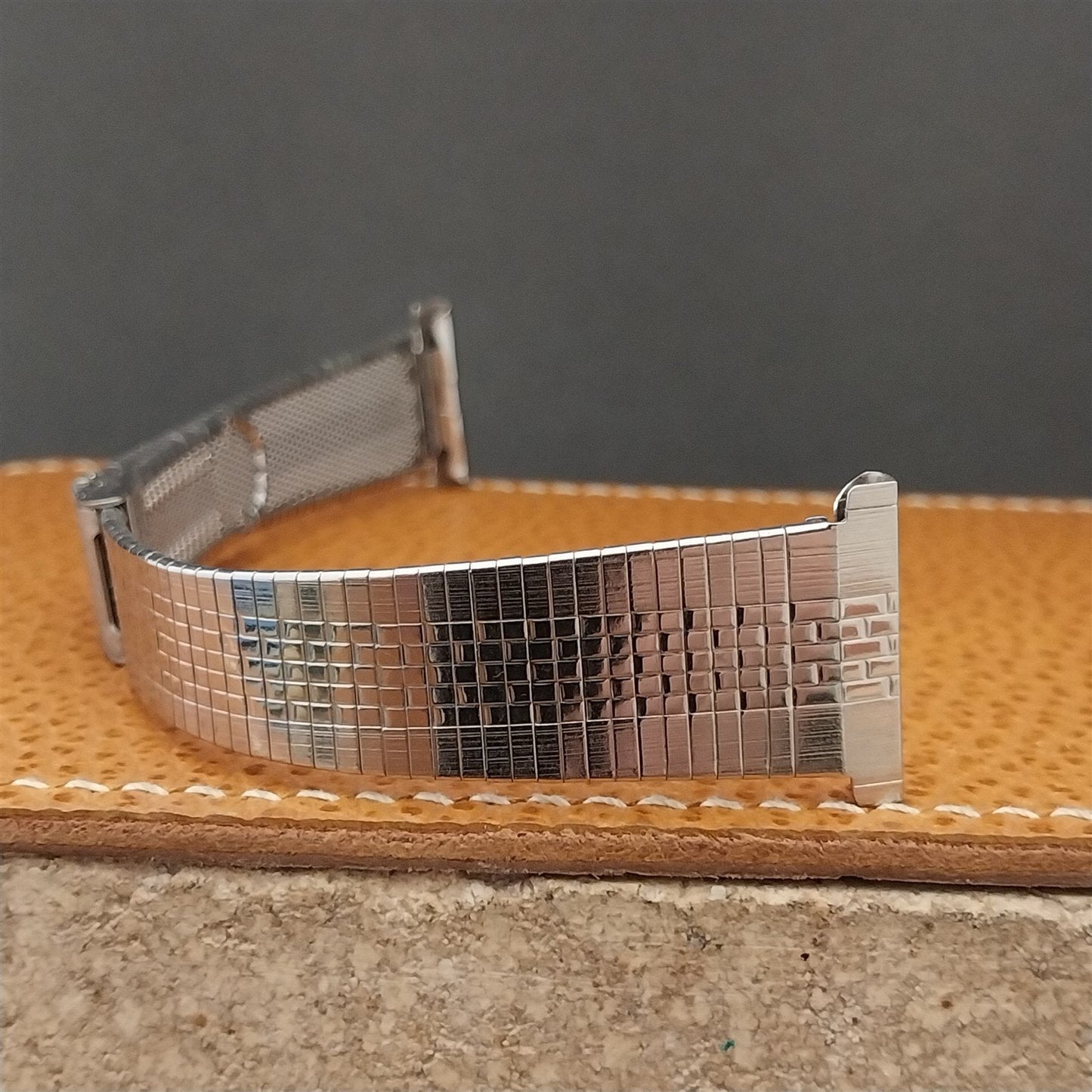 Vintage 22mm 20mm 19mm Kestenmade Stainless Unused Classic NOS 1970s Watch Band