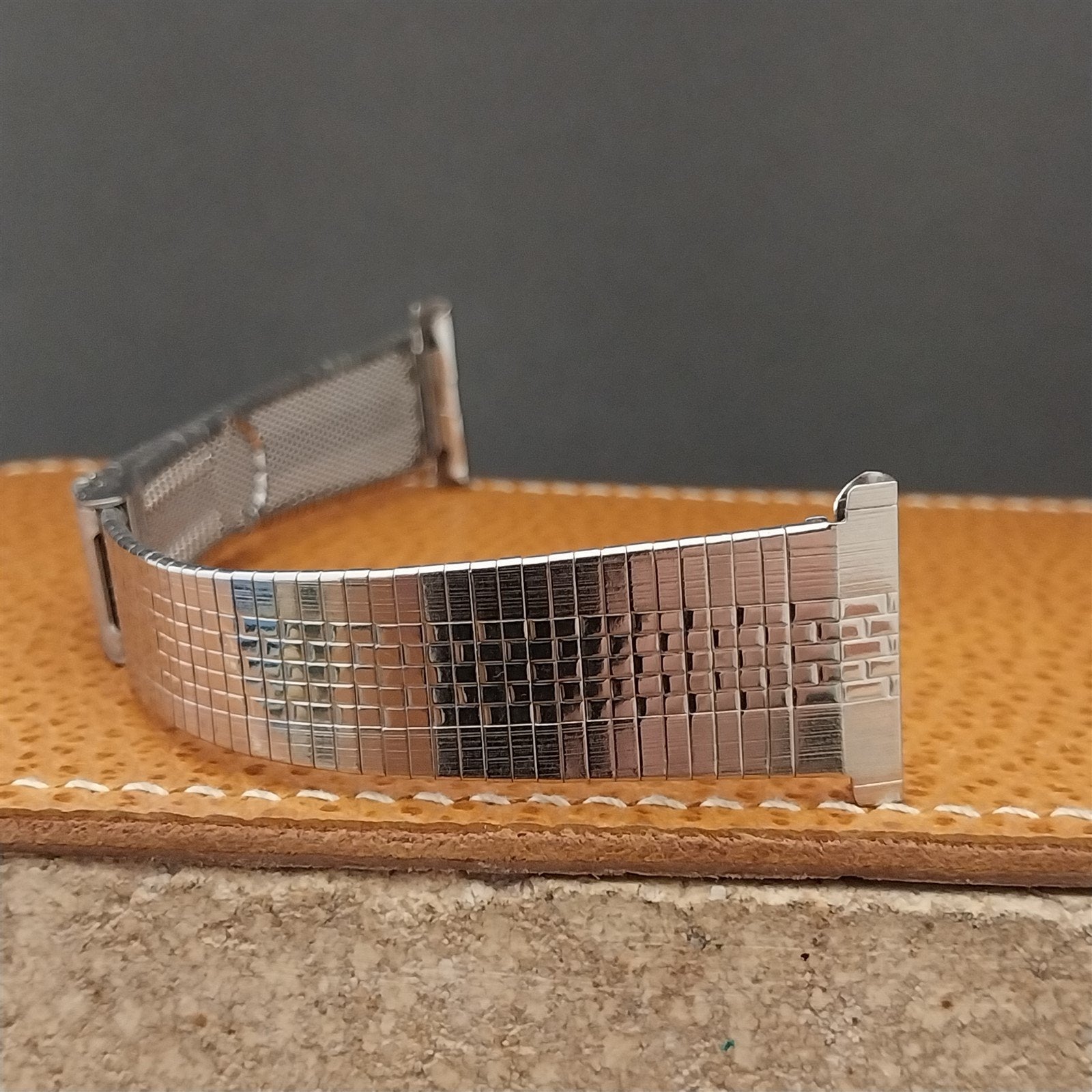 Vintage 22mm 20mm 19mm Kestenmade Stainless Unused Classic NOS 1970s Watch Band