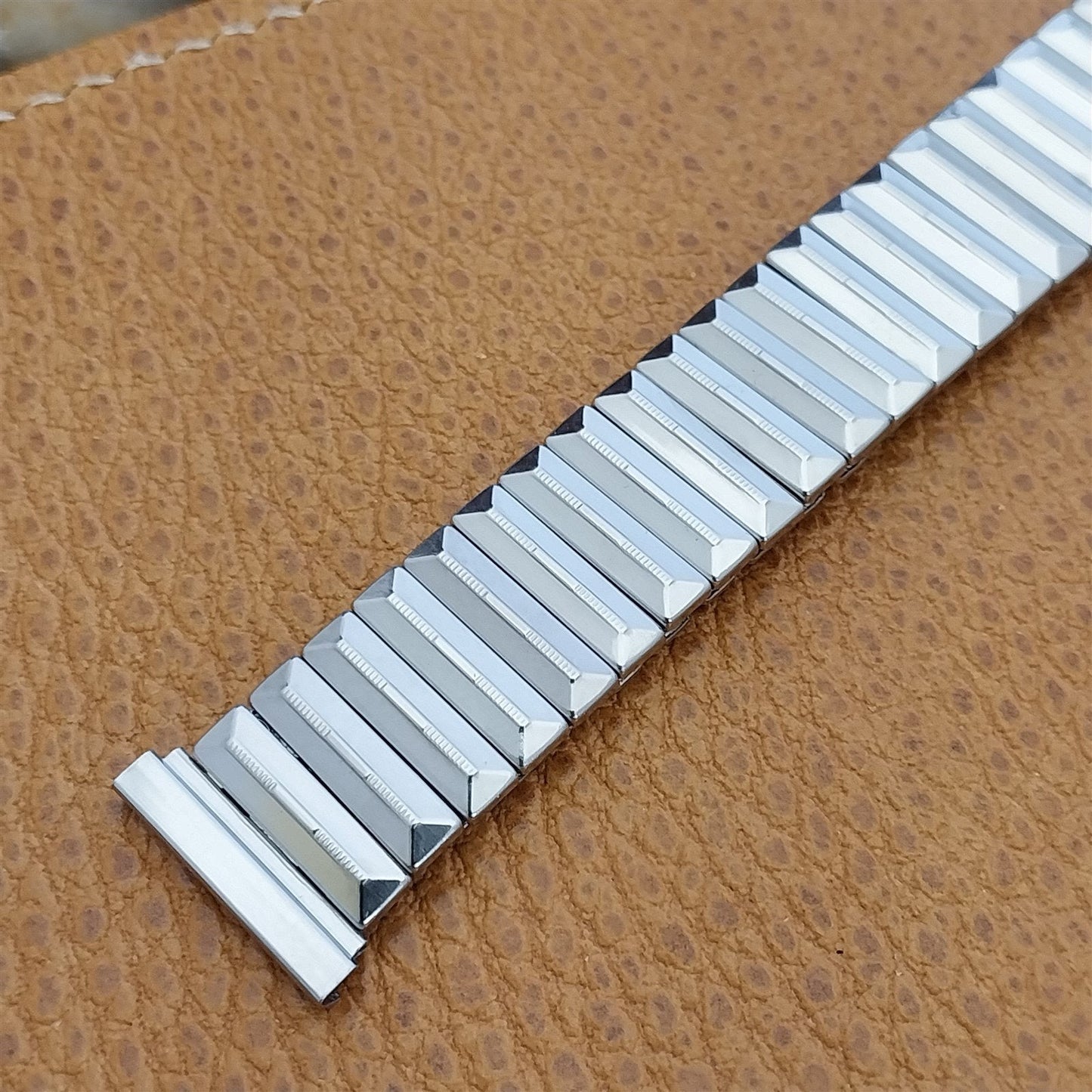 1950s Rose-Brand 3/4" 5/8" Stainless Steel Expansion nos Vintage Watch Band