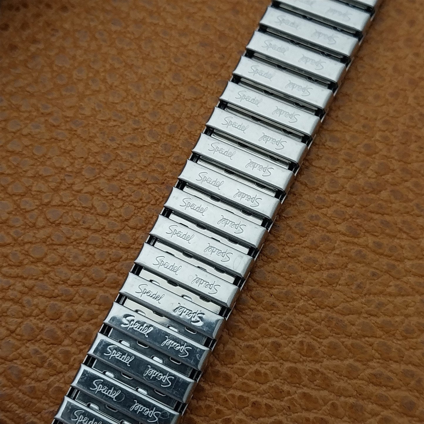 Vintage 19mm 18mm 17mm Stainless Steel 1970s Speidel Riptide Unused Watch Band