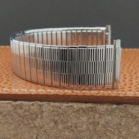 Speidel Wide Stainless Steel Long Expansion 20mm 22mm Unused Vintage Watch Band