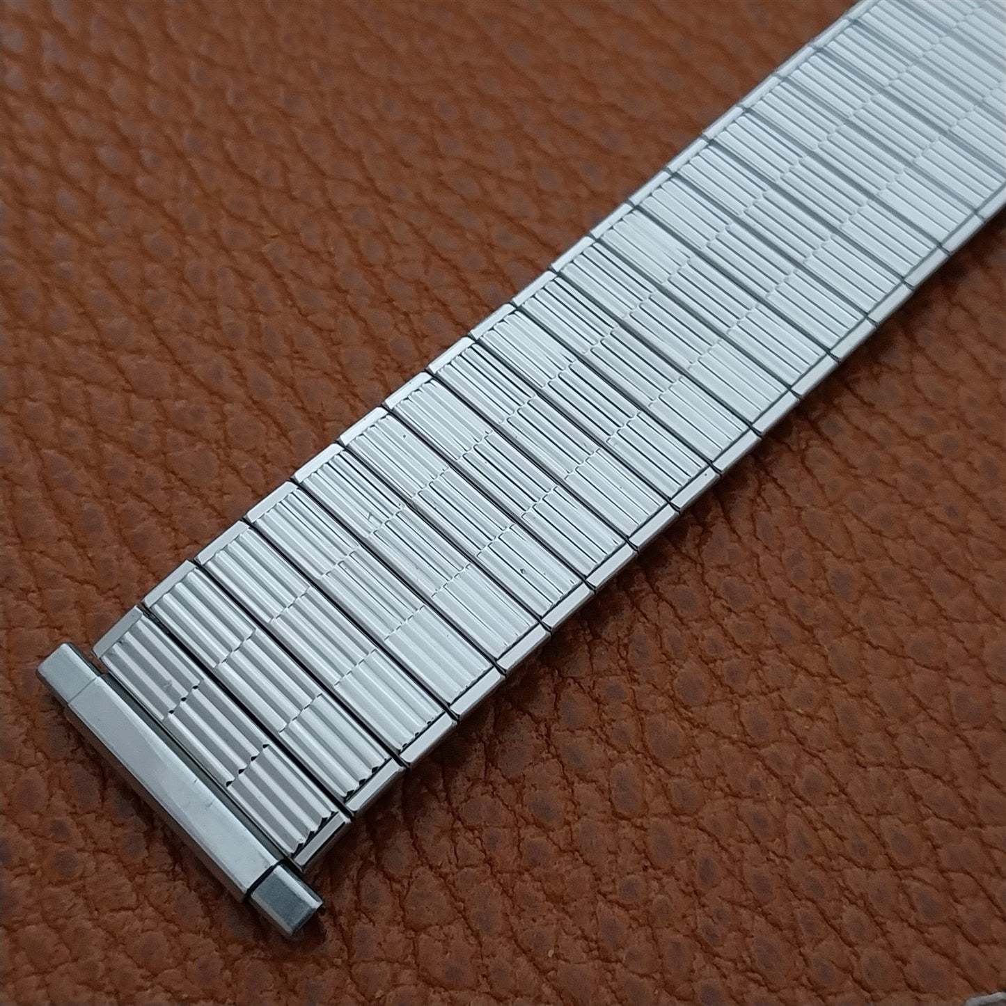 Speidel Wide Stainless Steel Long Expansion 20mm 22mm Unused Vintage Watch Band