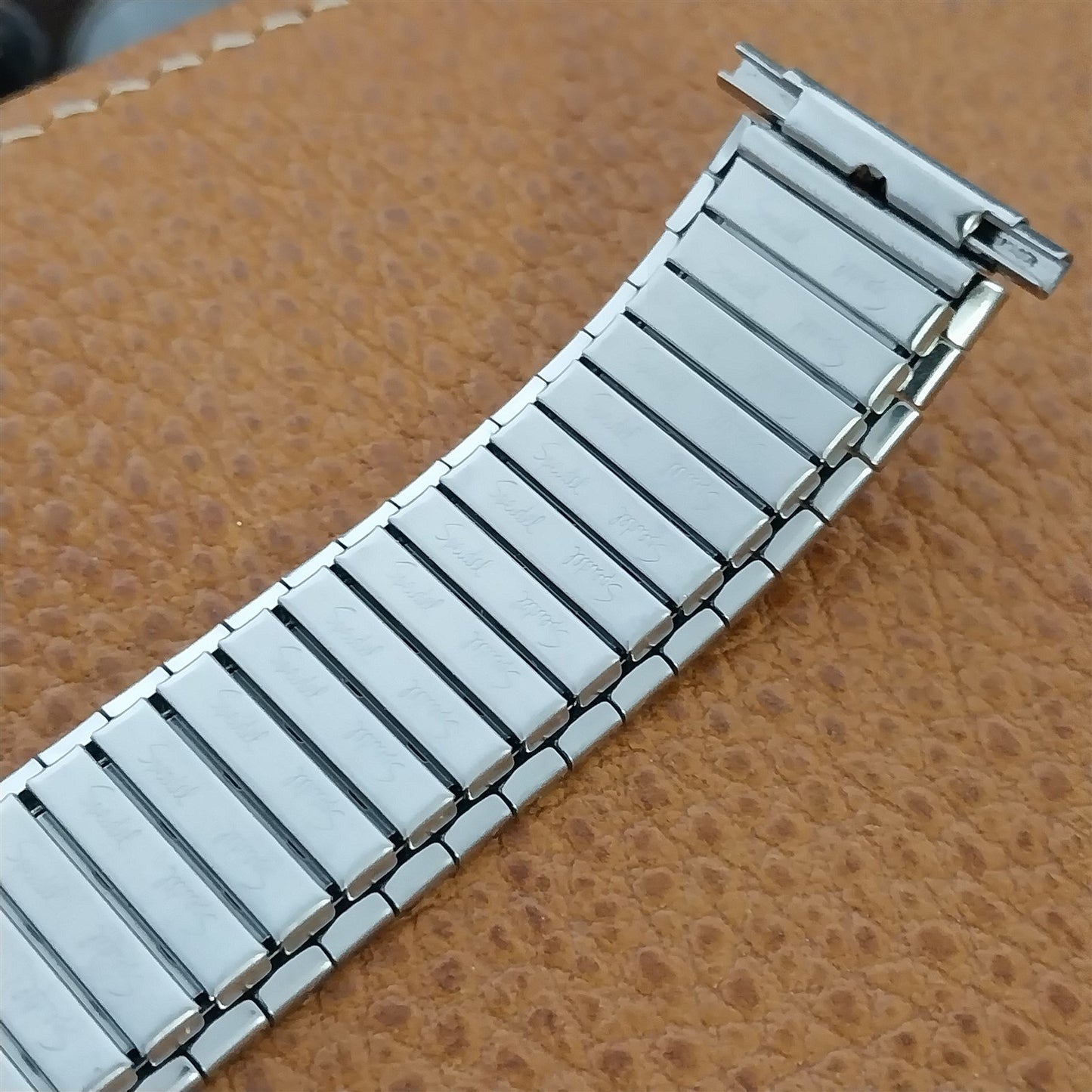Speidel USA Wide Stainless Steel Expansion 19mm 20mm 22mm nos Vintage Watch Band