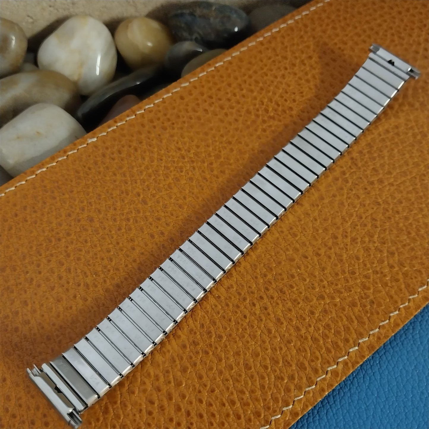 19mm 18mm 16mm Speidel USA Stainless Steel Twistoflex 1970s Unused Watch Band