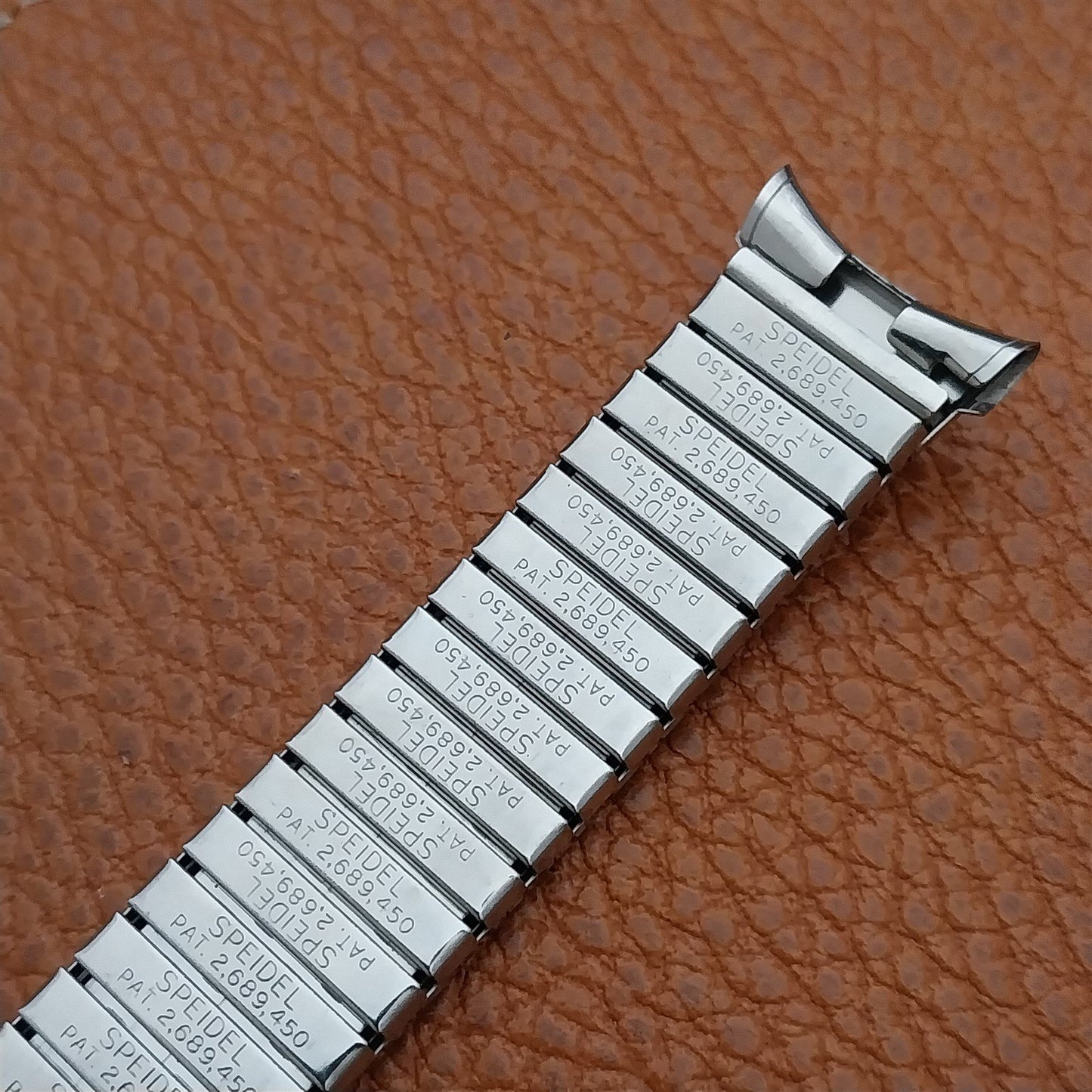 Long 1960s Vintage 19mm 18mm 17mm Speidel Tribune Unused NOS Classic Watch Band