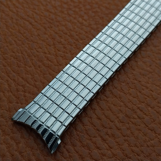 Speidel Tribune Twistoflex 18mm 19mm nos 1971 Vintage Watch Band